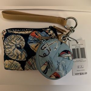 Vera Bradley RFID Beach Pouch set